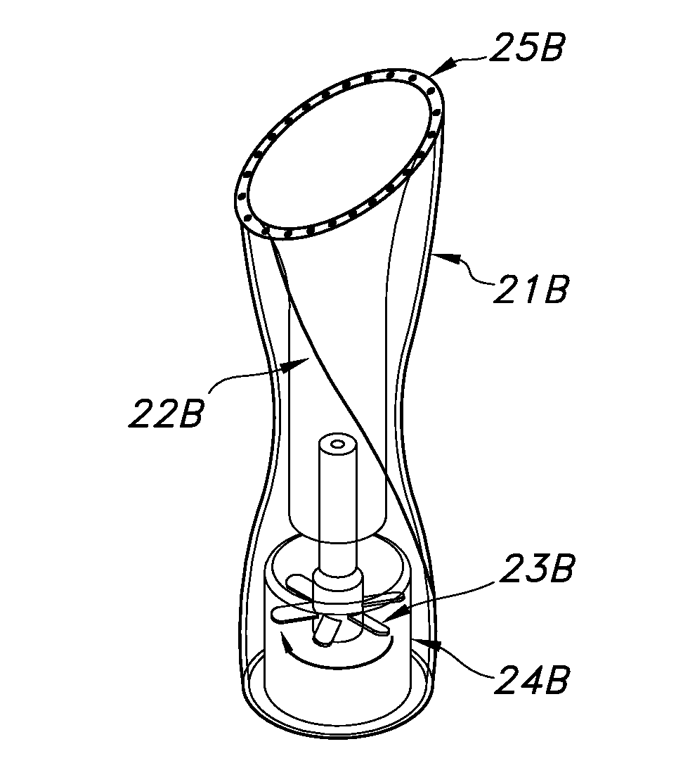 Air freshener powered vase