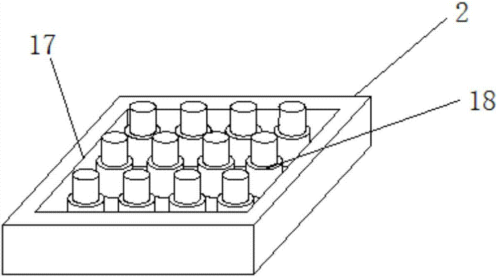 Rough blank stamping device of Longquan sword