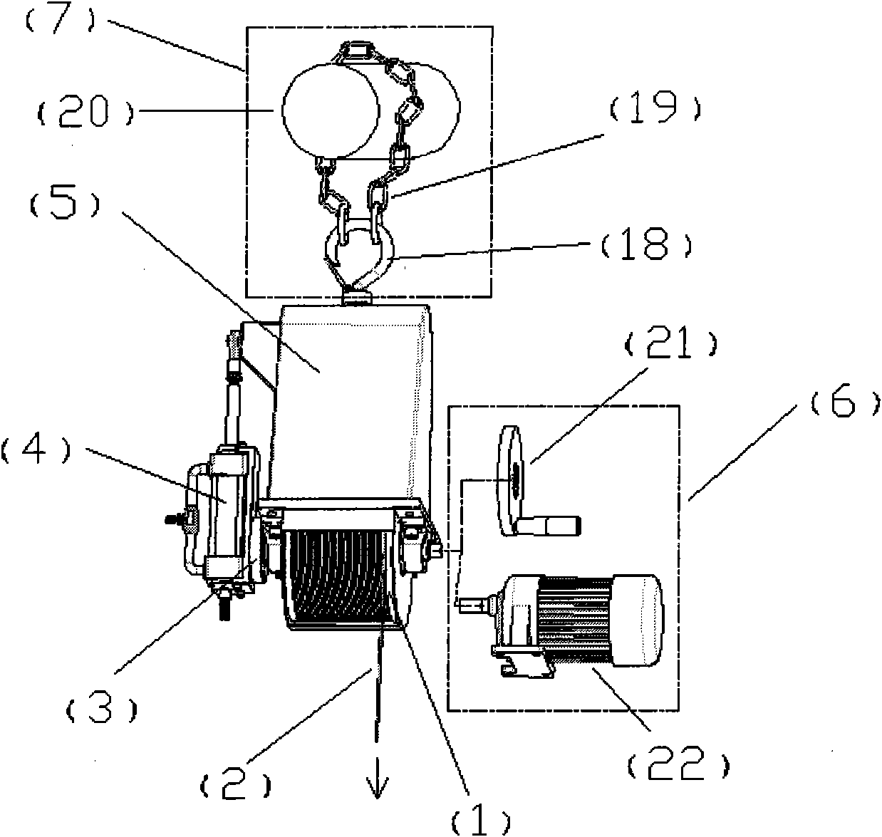 Hydraulic damping high-rise escape descent control device