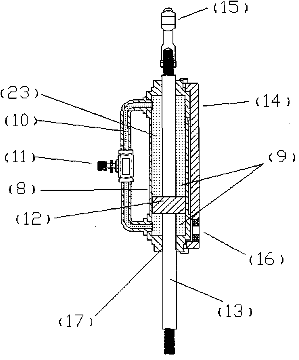 Hydraulic damping high-rise escape descent control device