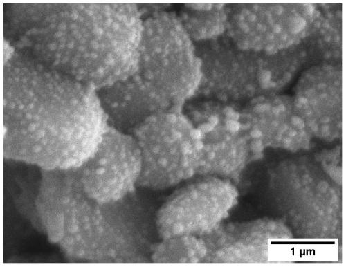 Porous foamed ceramic loaded nanometer zero-valent iron composite and preparation method thereof