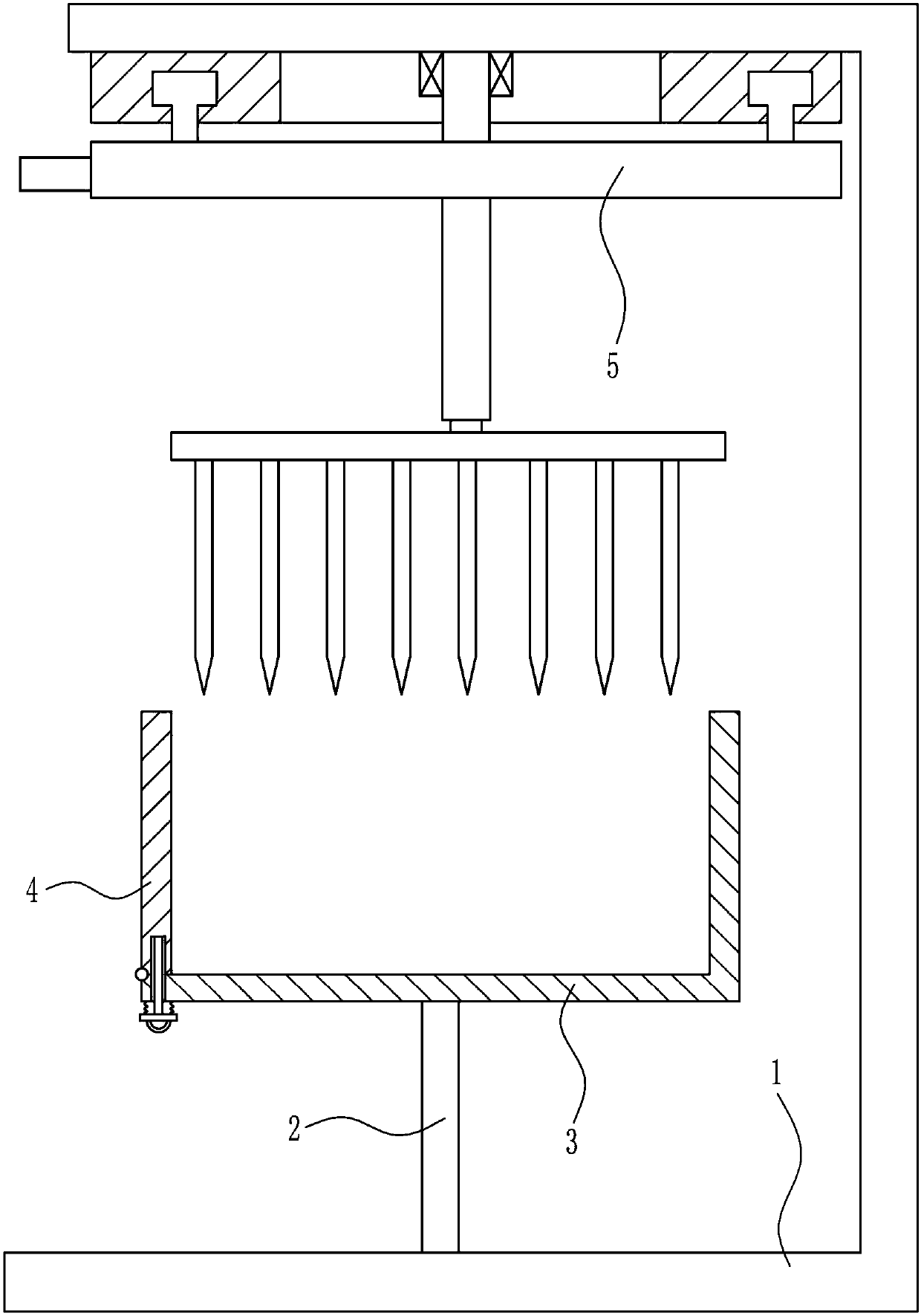 Cutting equipment for electromobile tire recovering