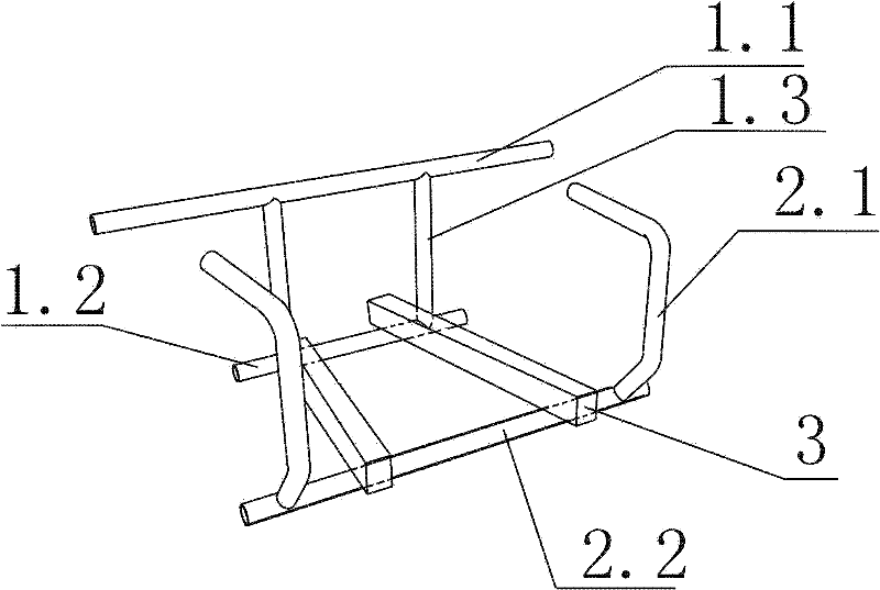 Method for supporting arch tire for building overhead brick in inclined duct of dry quenching furnace