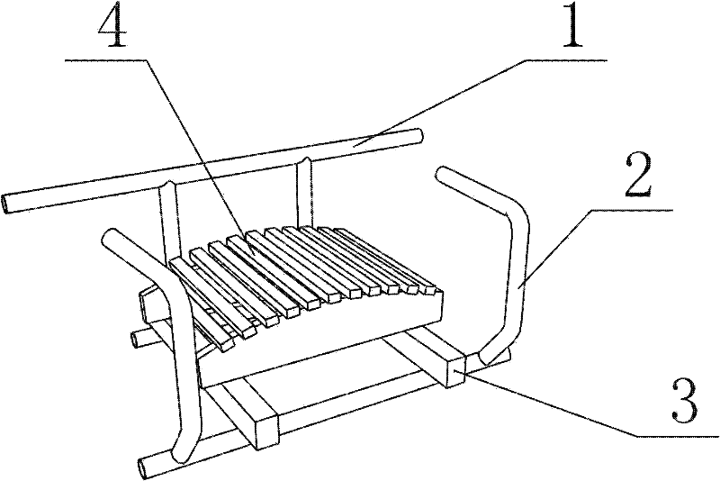 Method for supporting arch tire for building overhead brick in inclined duct of dry quenching furnace