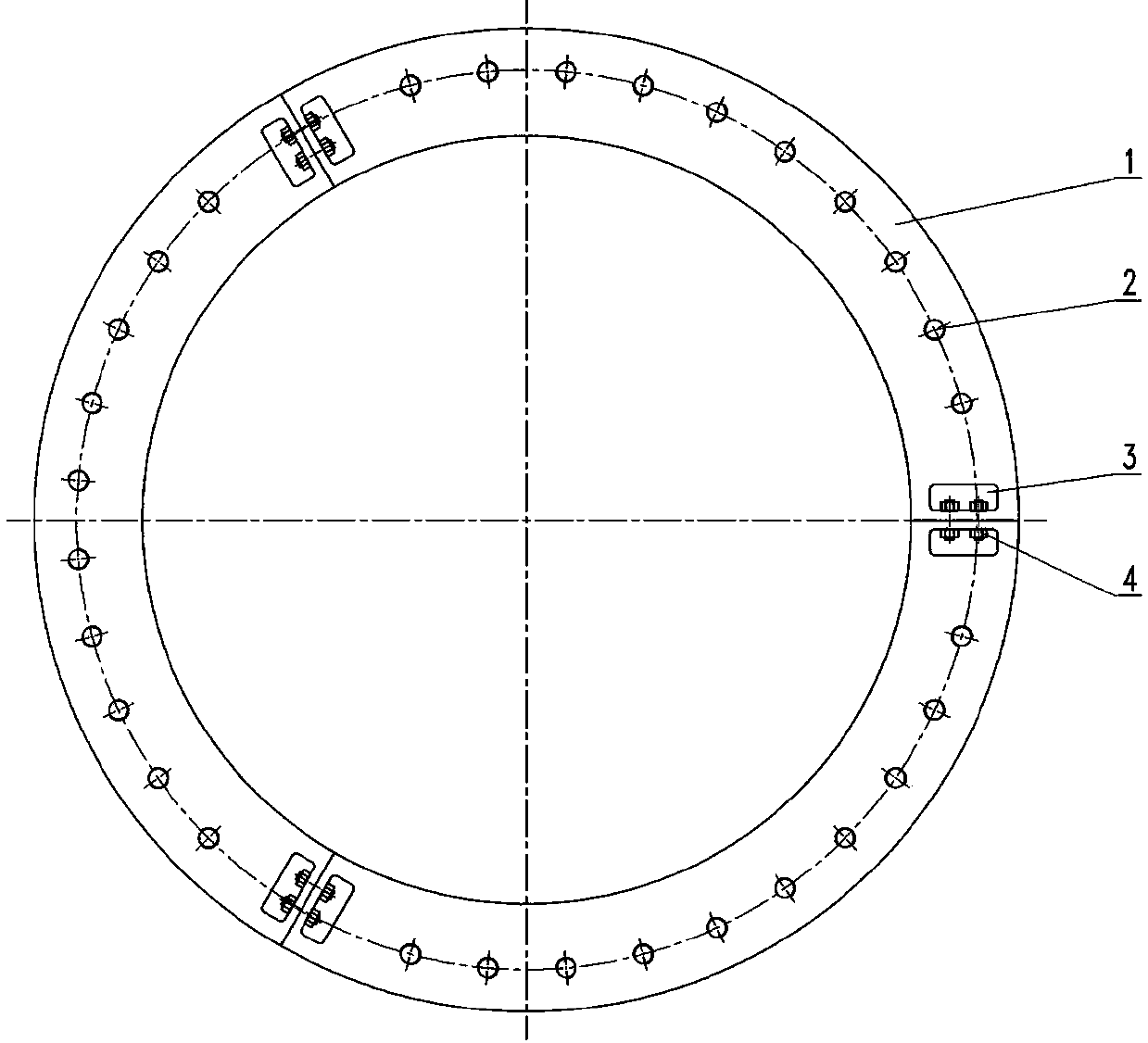 Axial-flow kaplan turbine rotating-wheel hoisting and suspension method