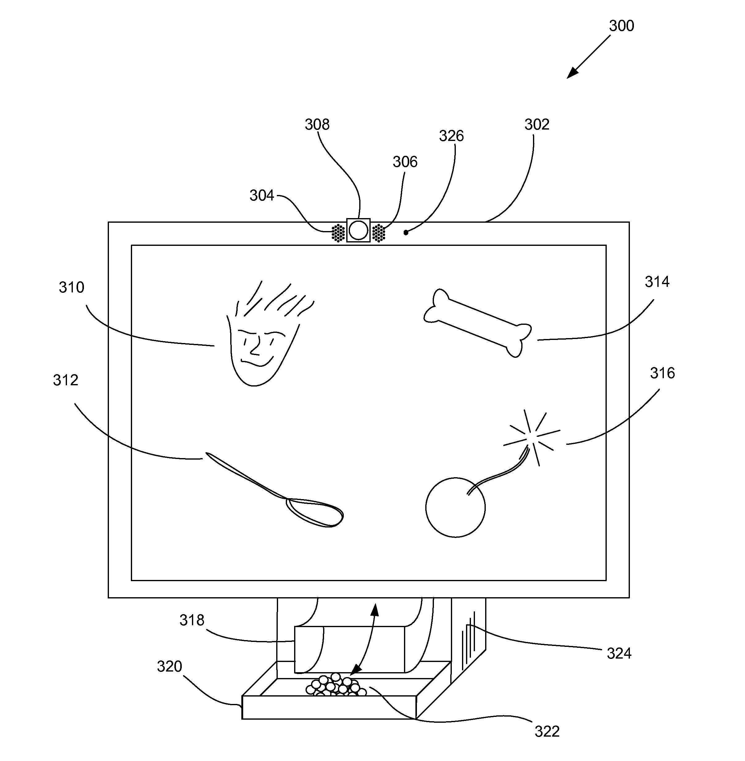 System and method for cognitive enrichment of an animal