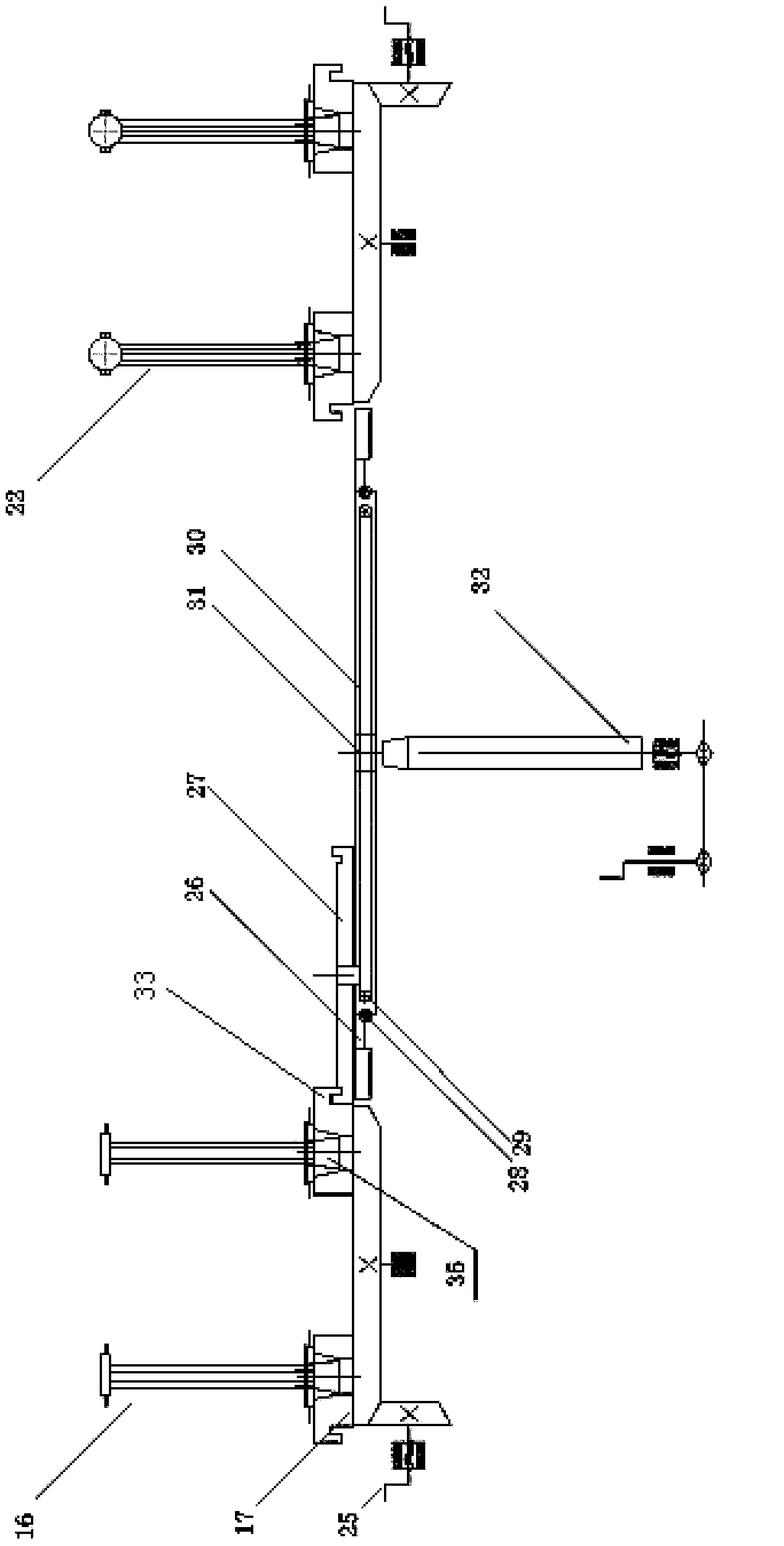 Photoelectric detection device transfer manufacturing system and method