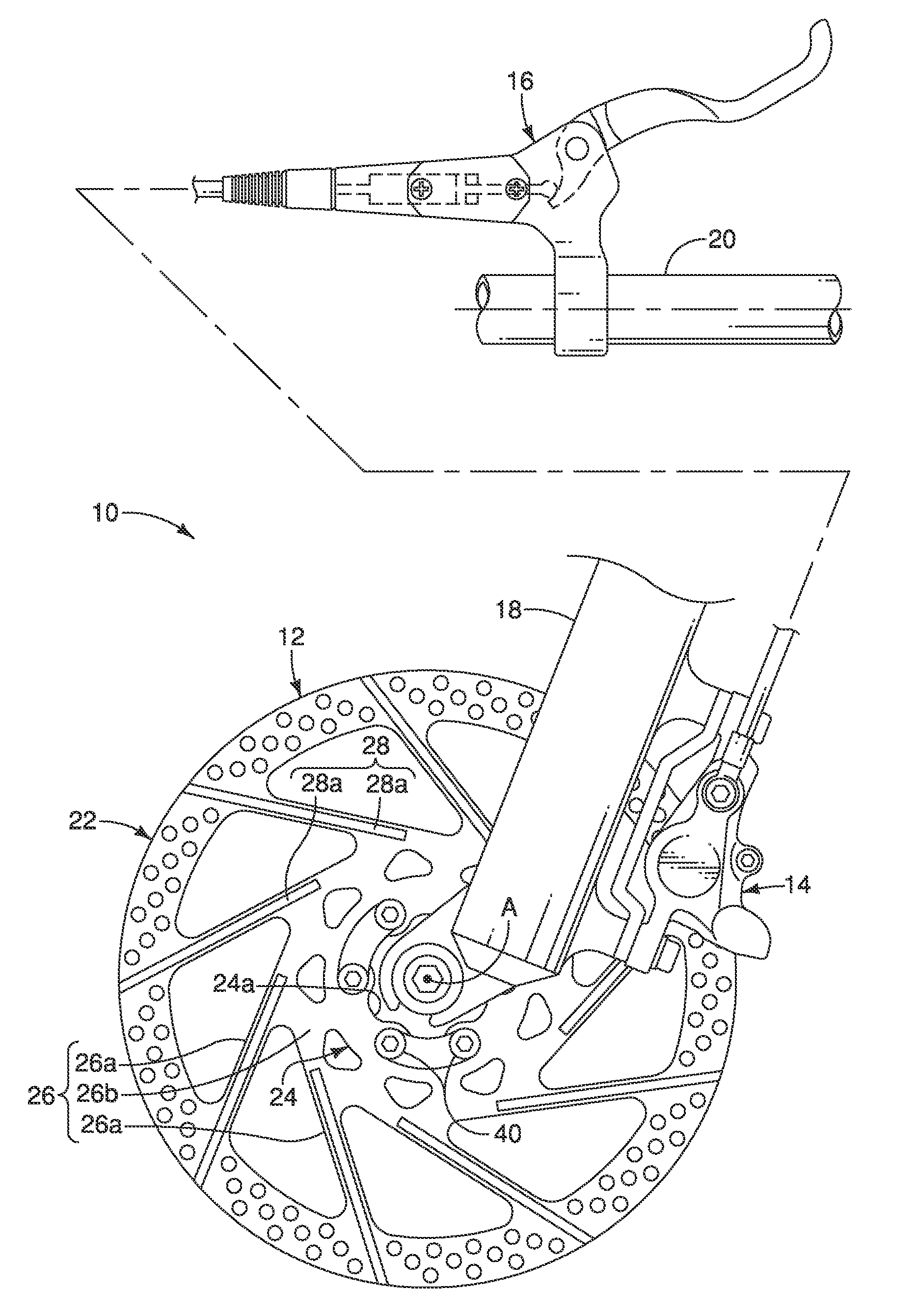 Bicycle disc brake rotor