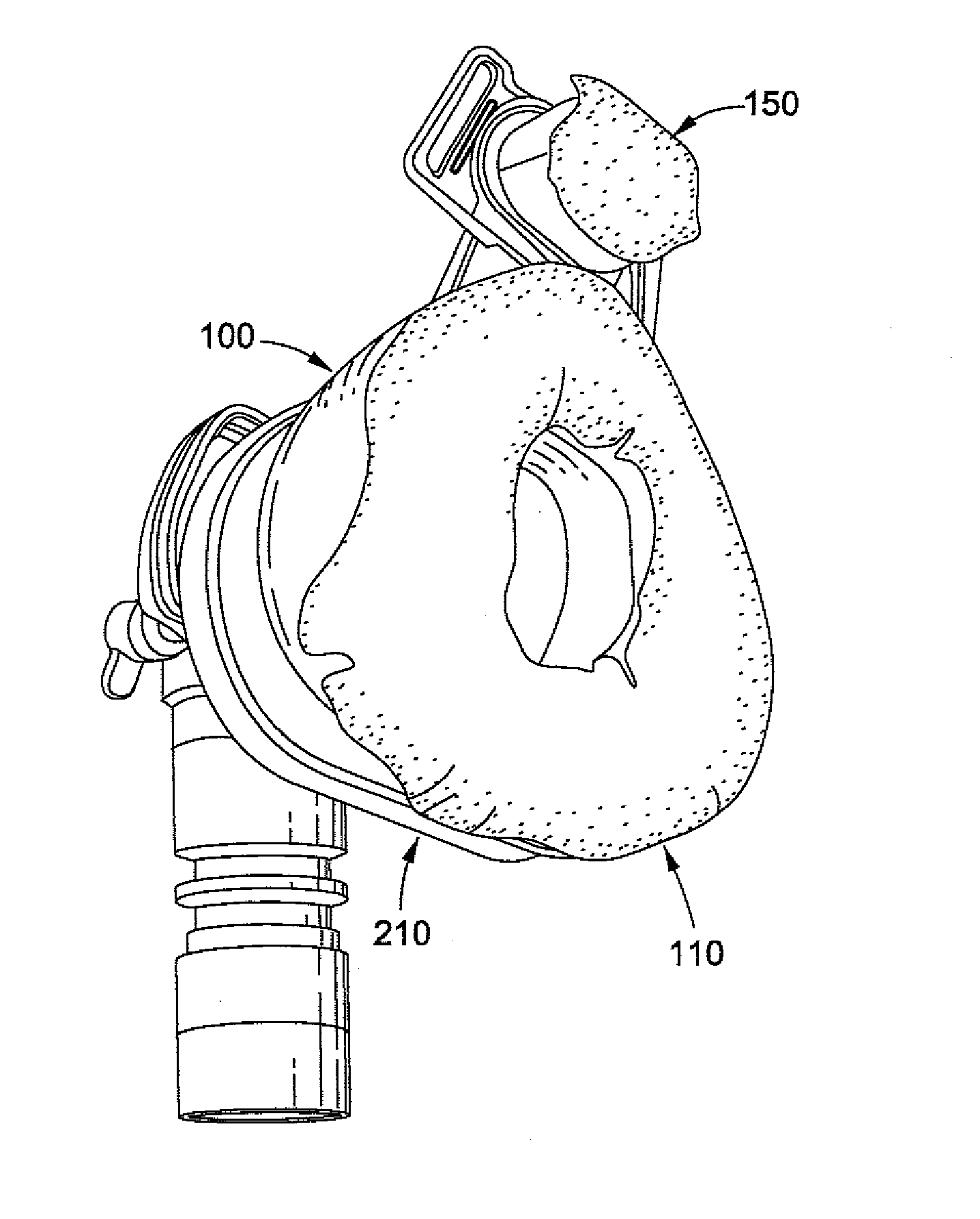 Comfort liner for pressure face masks and nasal masks