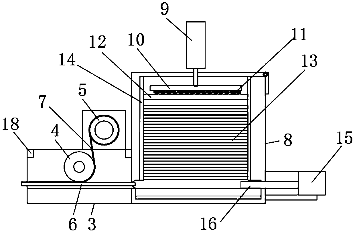 LED light tape sticking device based on Internet of Things