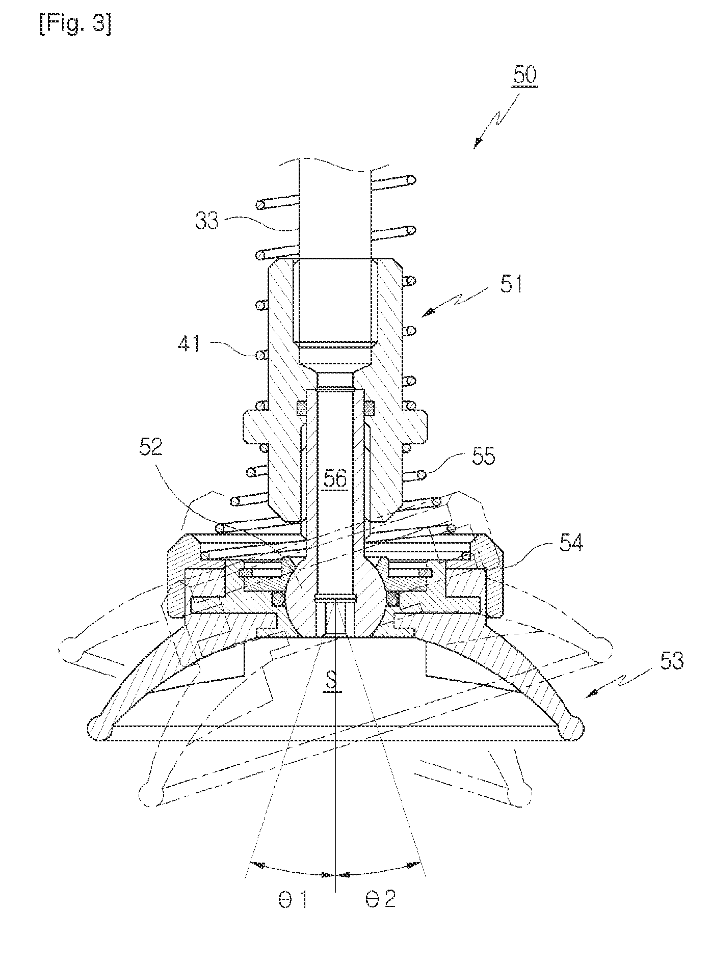 Gripper device having holding points