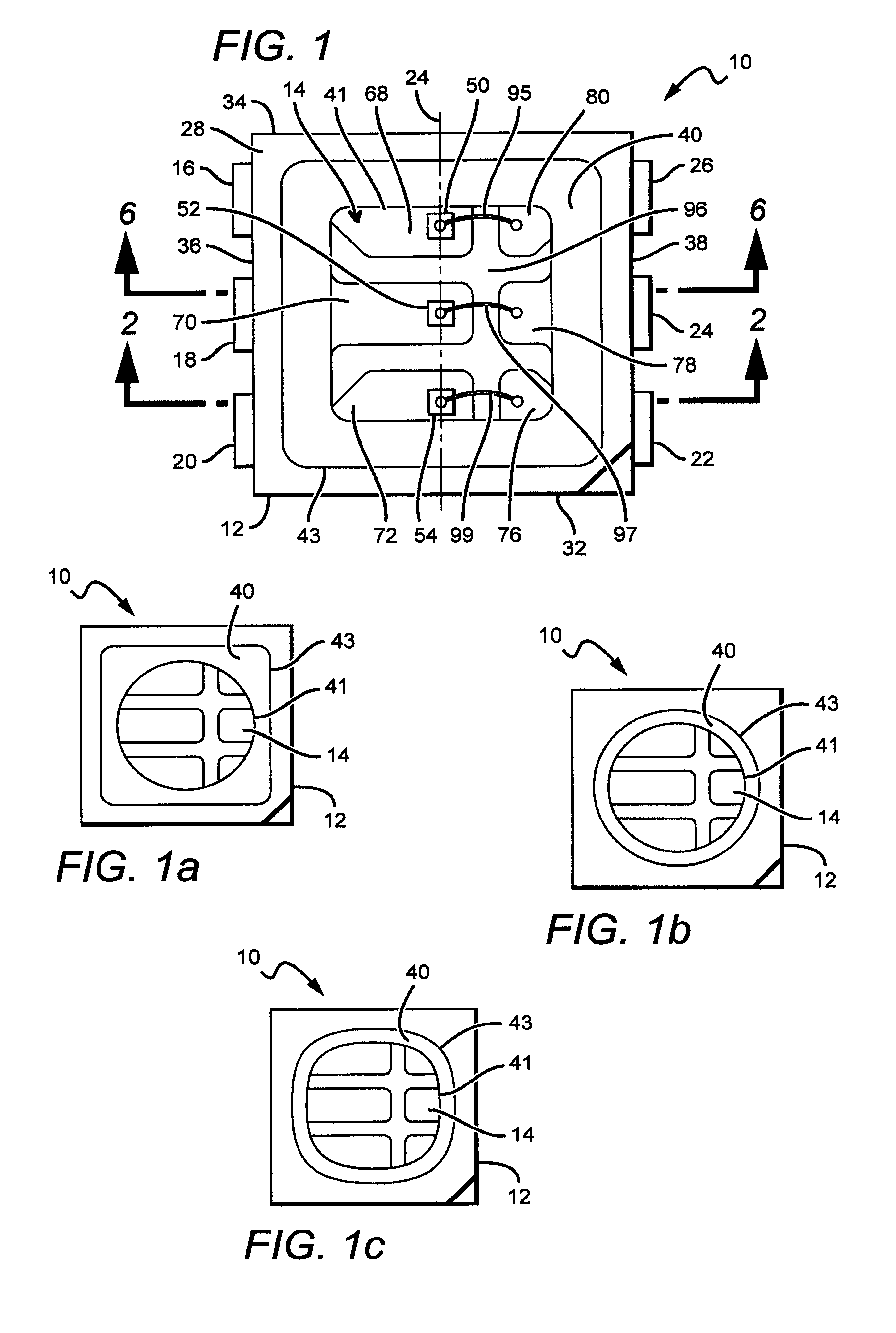 Water resistant surface mount device package