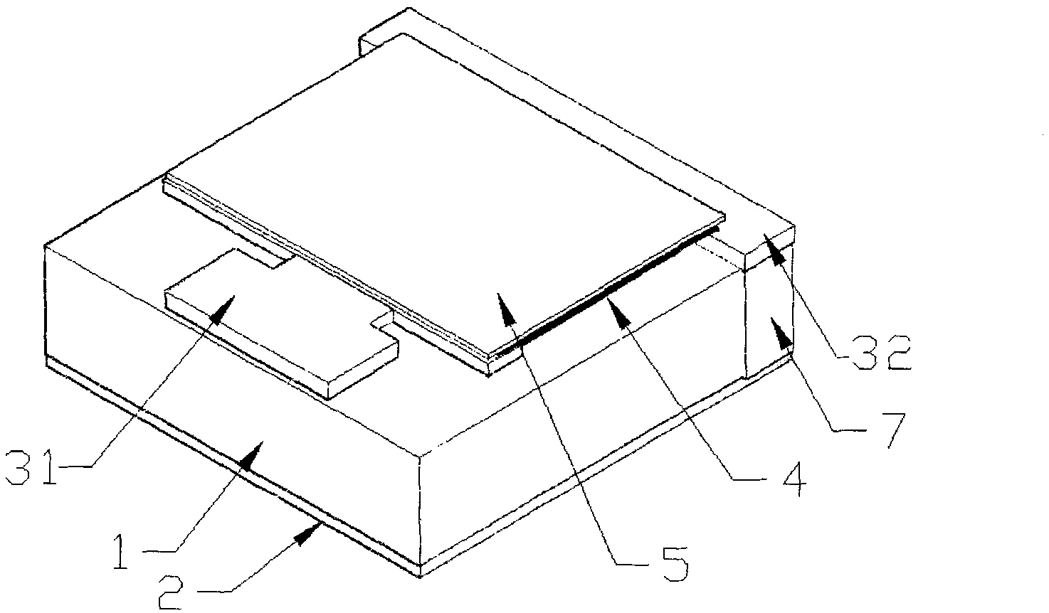 High-frequency patch resistor and manufacturing method thereof