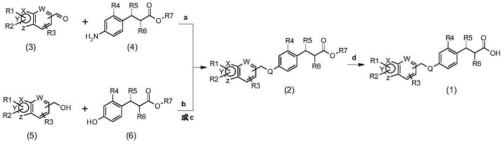 GPR40 receptor agonist, methods of preparing the same, and pharmaceutical compositions containing same as active ingredient