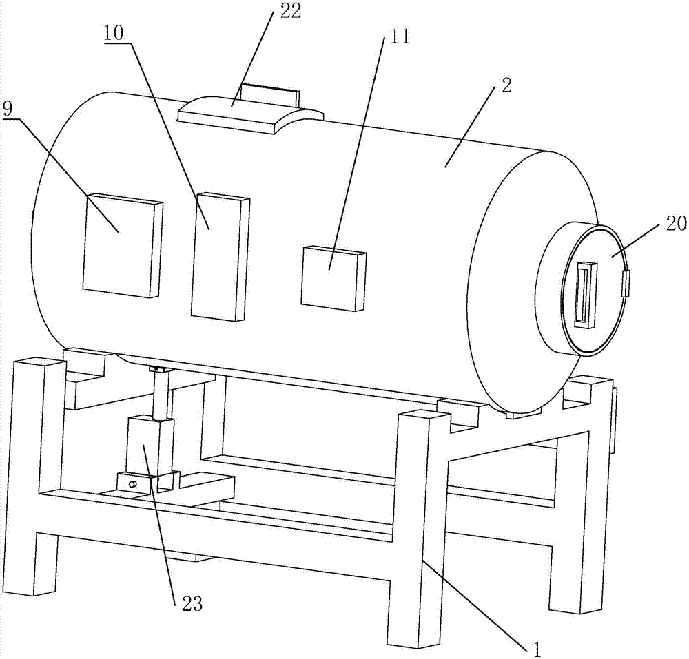 Automatic fermentation tank for tea processing and production