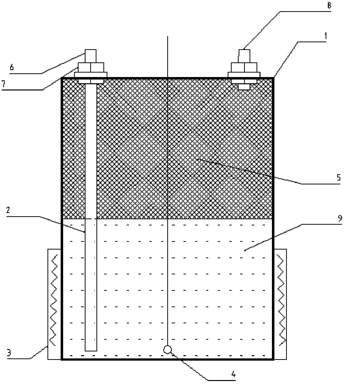 Reaction gas humidifier for proton exchange membrane fuel cell