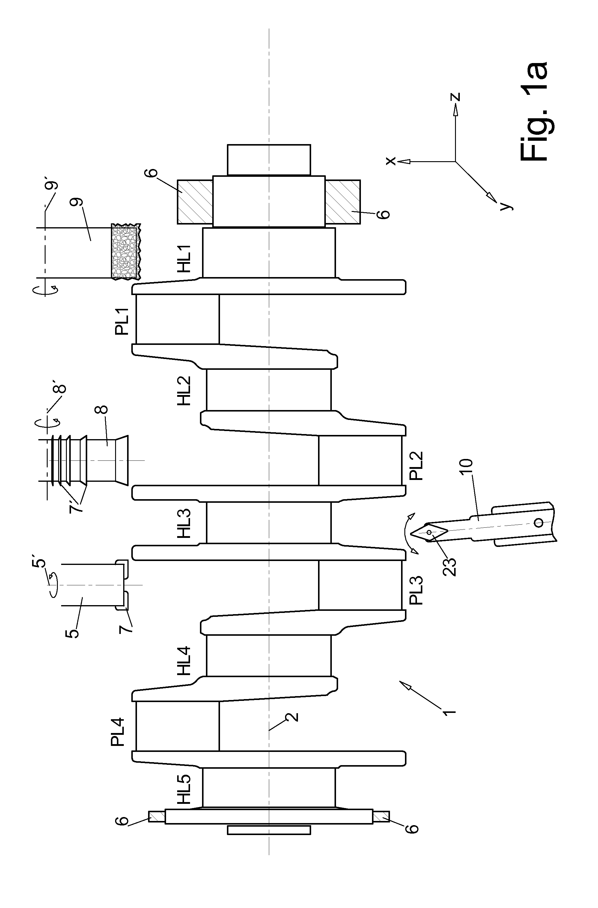 Method and device for finishing work pieces