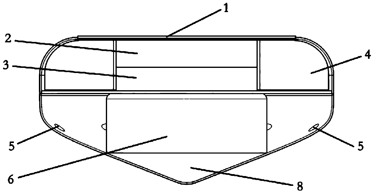 Light intelligent water quality detection system and method