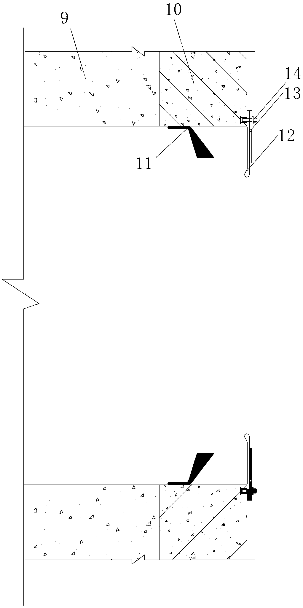 Construction method of tunnel portal water stopping structure for shield excavation and shield arrival