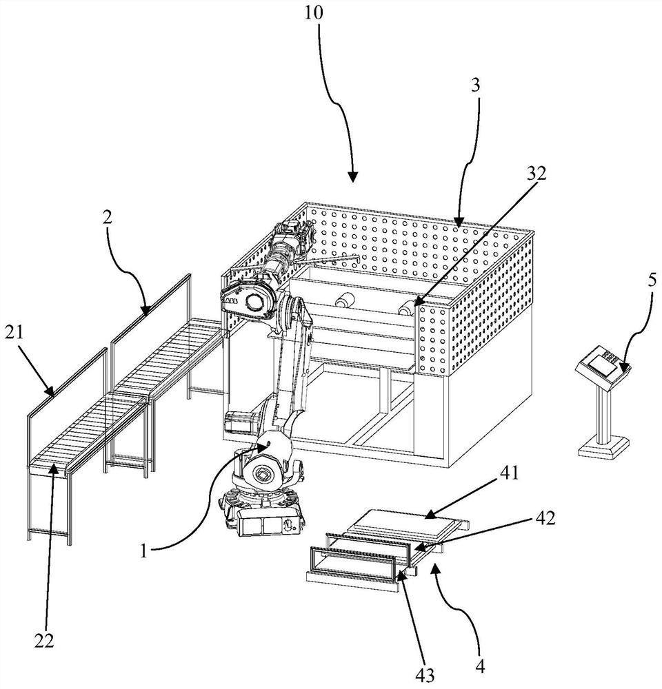 Detecting, bending and feeding device and method for two-device assembly