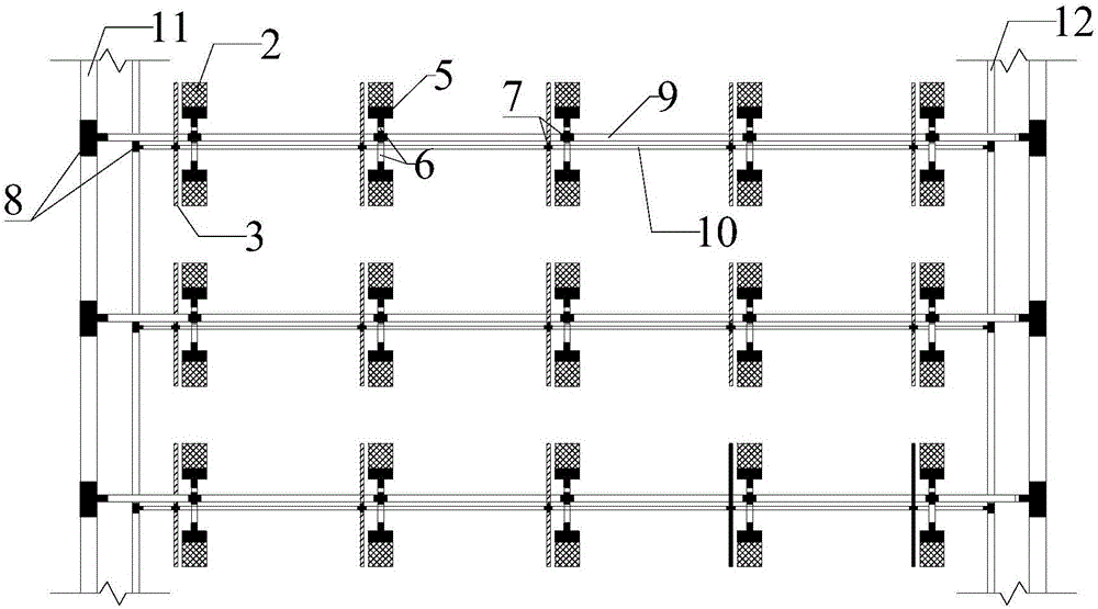 Air impacting drainage and double-faced vacuum preloading consolidation method of deep soft soil foundation