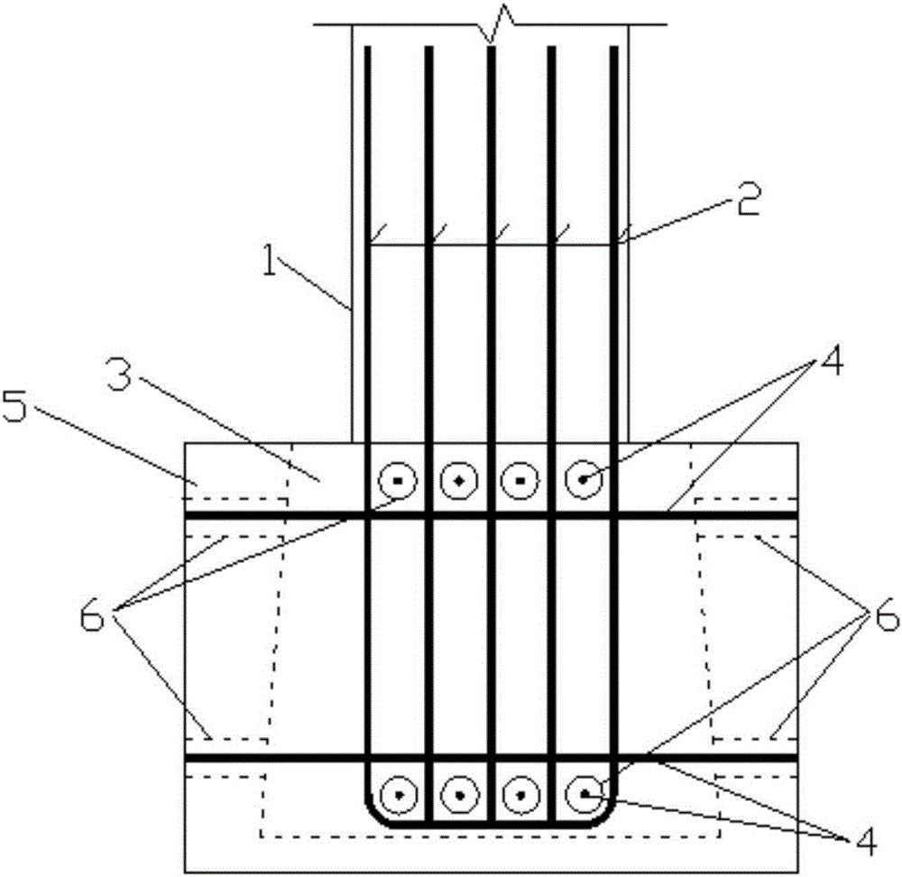 Precast assembled bridge pier manufactured from U-shaped reinforcing steel bars, and connection process of precast assembled bridge pier