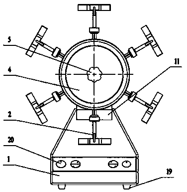 Wristwatch chaining machine