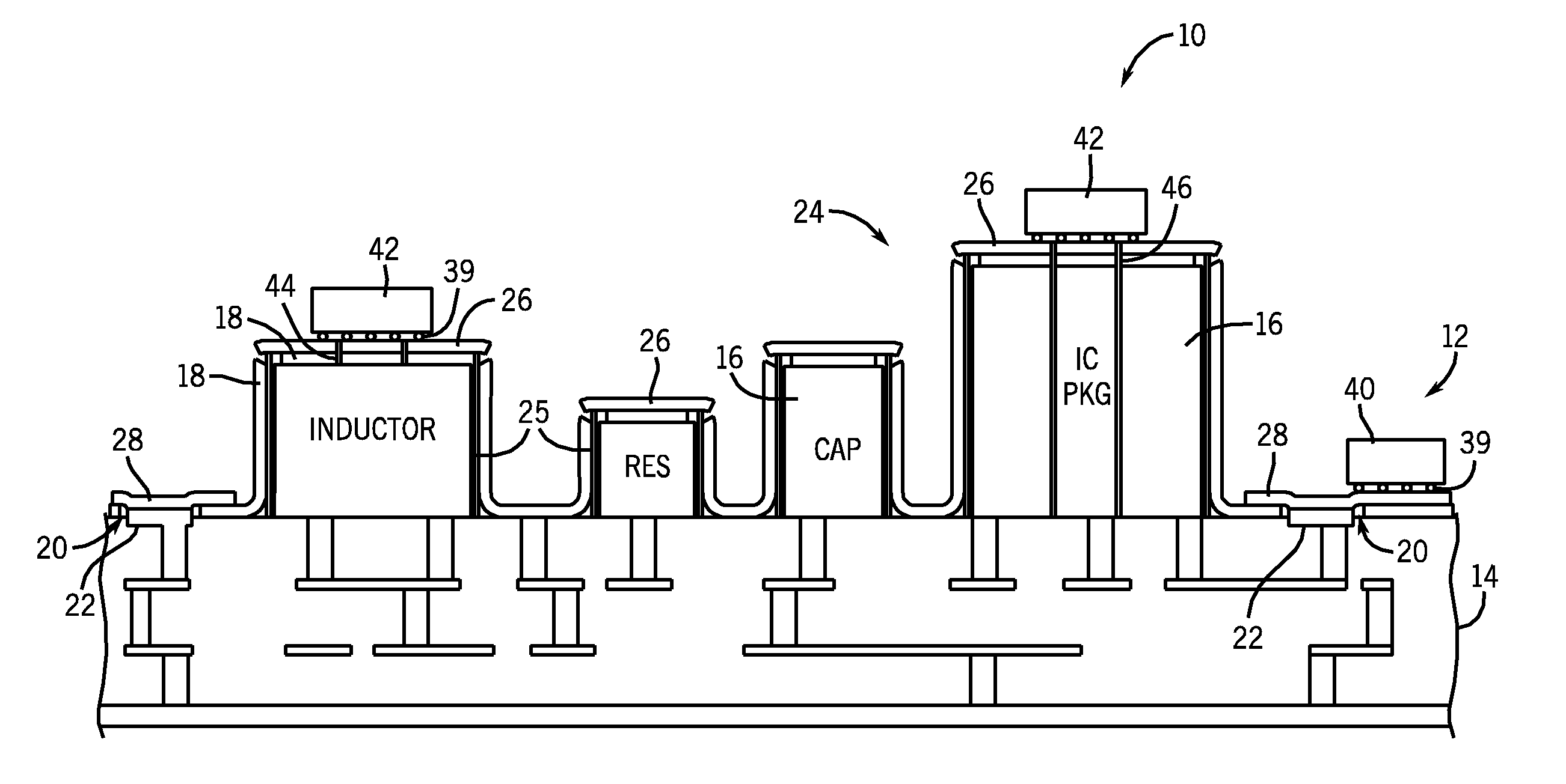 System and method of forming a patterned conformal structure