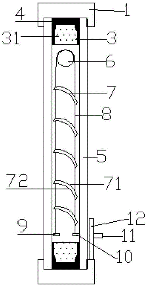 Hollow glass with controllable dimming structure