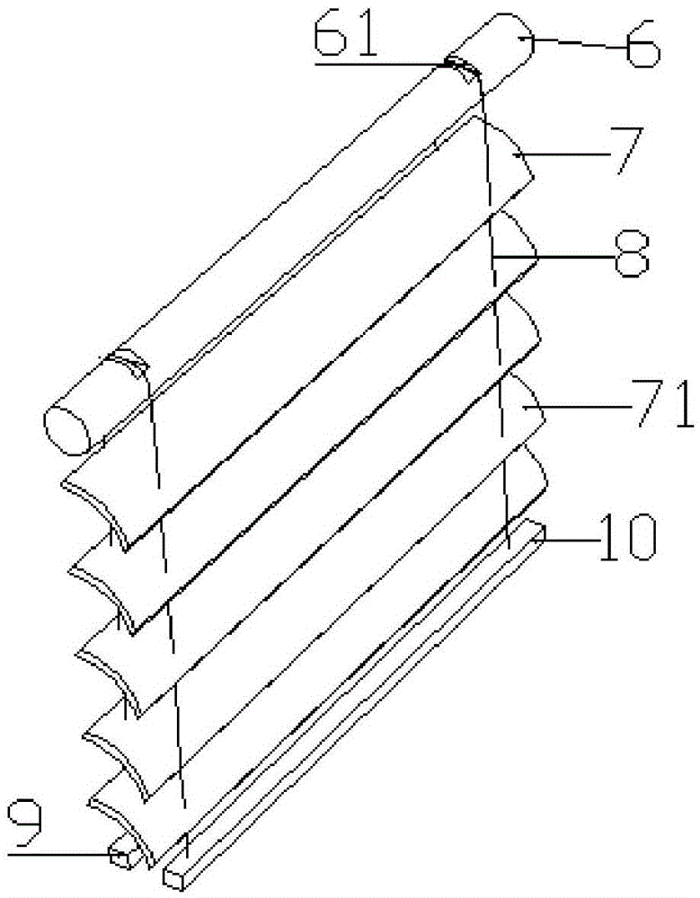 Hollow glass with controllable dimming structure