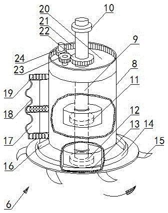 Sugarcane reaping and squeezing machine