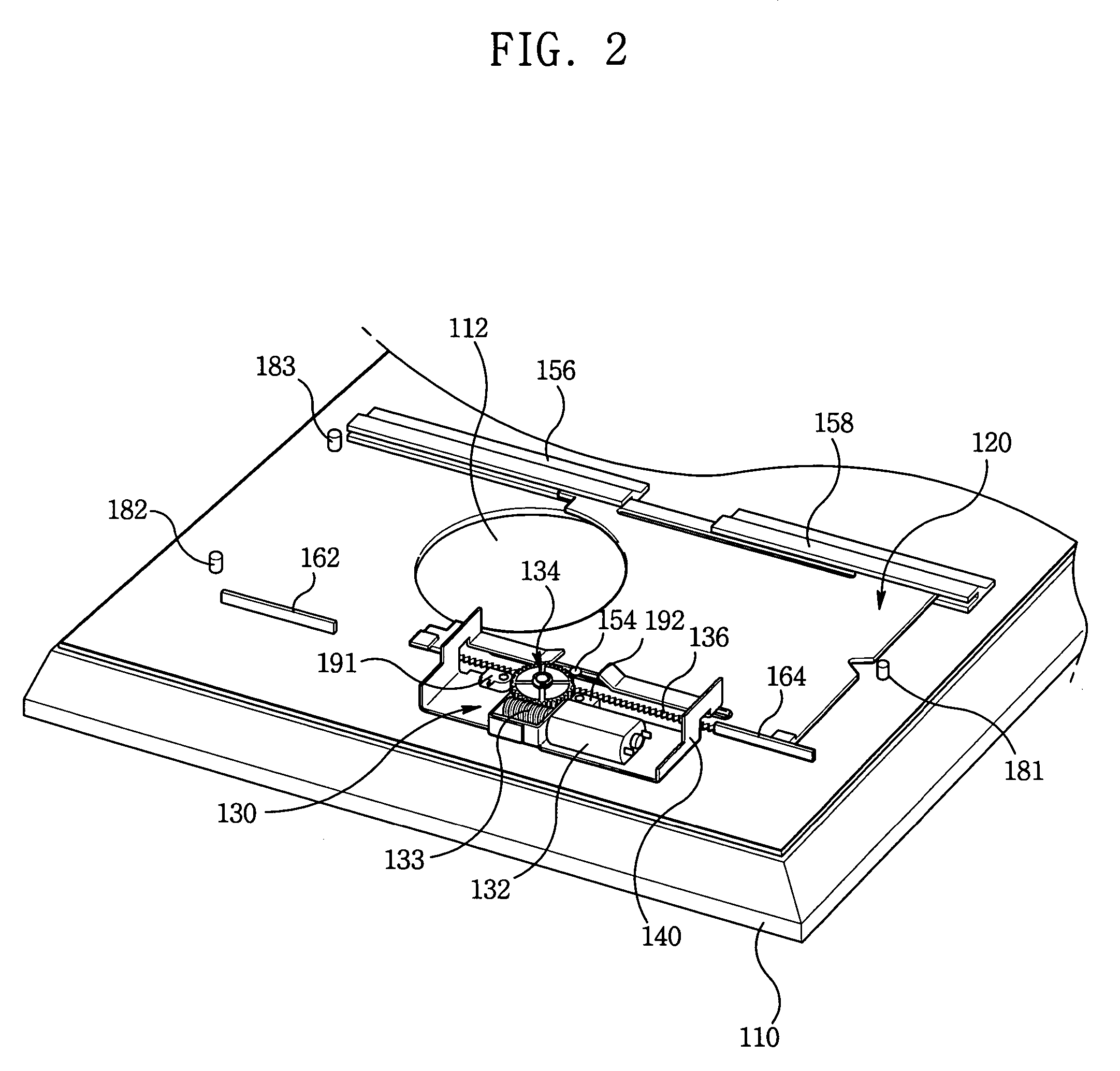 Shutter opening and closing apparatus for beam projector