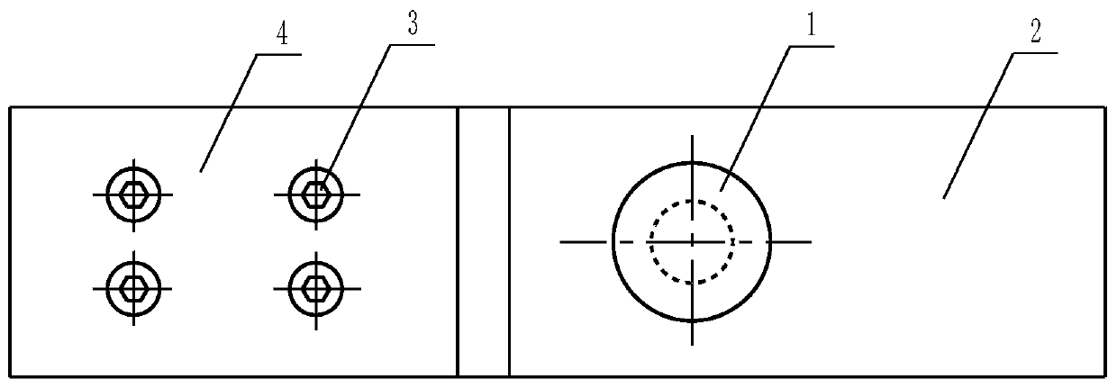 Anti-bending fixture and design method for single-lap riveted joints