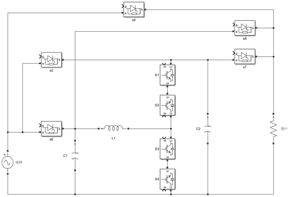 Photovoltaic grid-connected automatic voltage stabilization control device and method