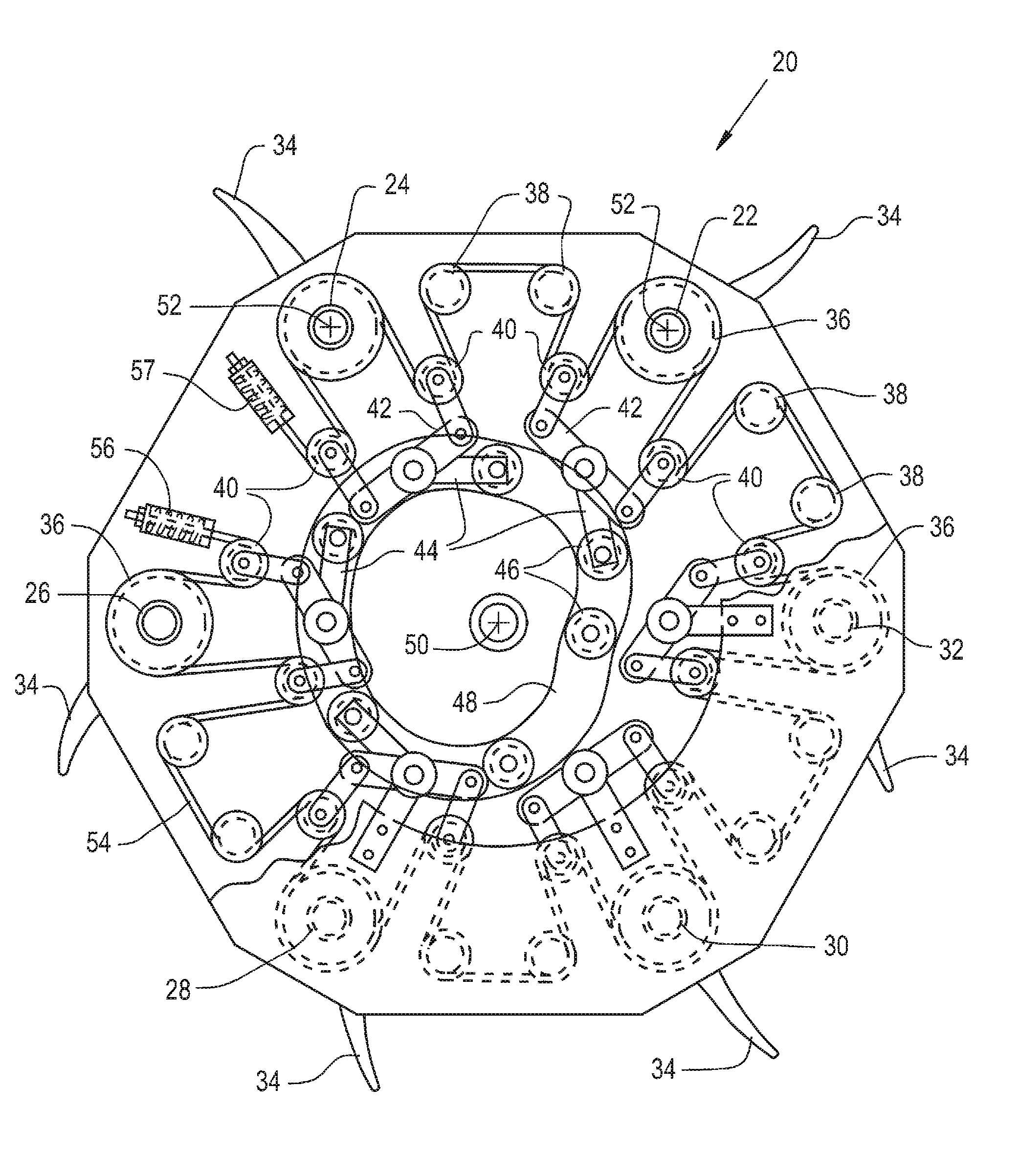 Harvester header