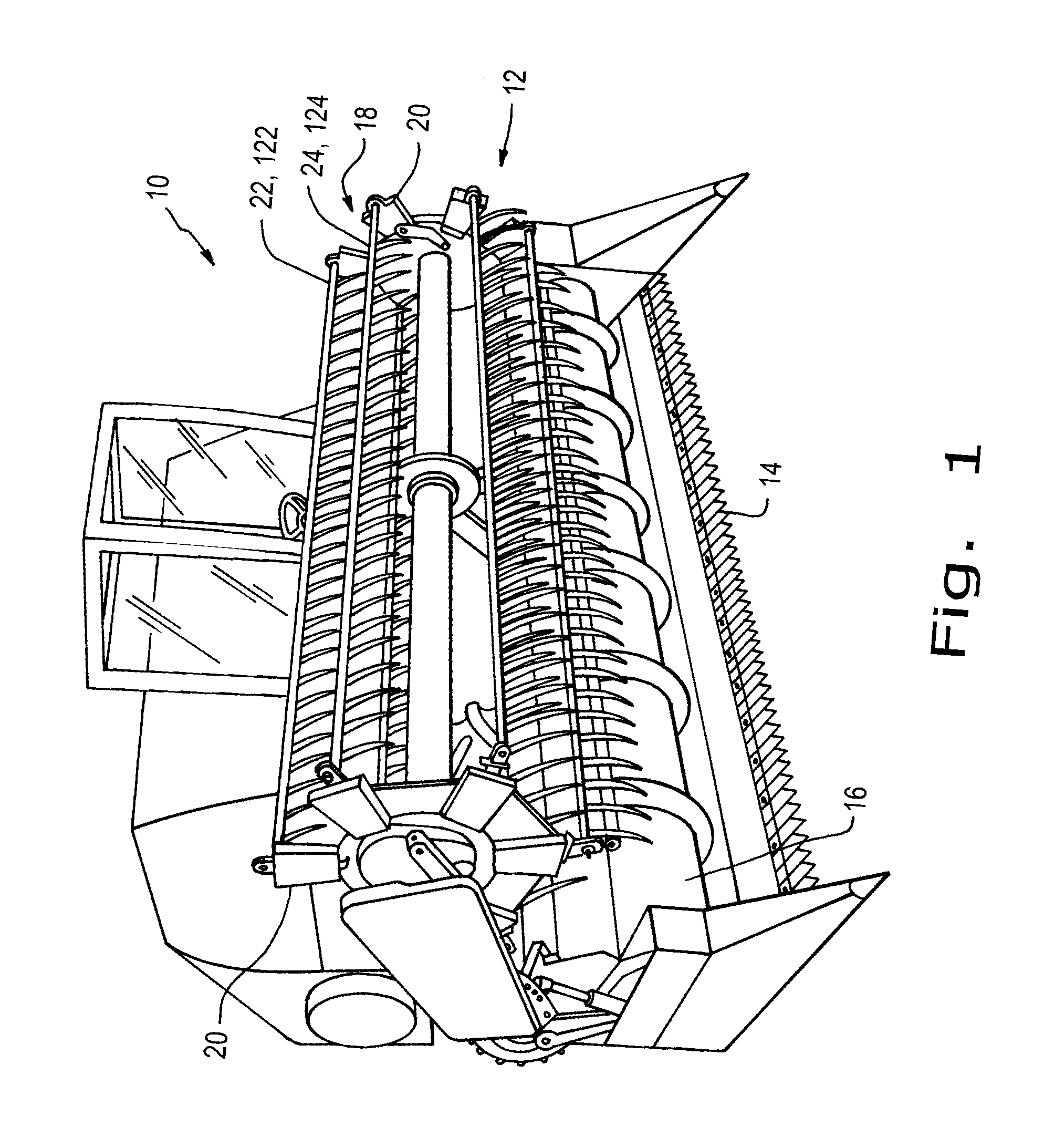 Harvester header