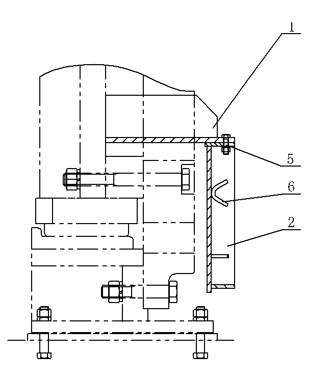 Rack and gear-ring protecting cover structure of dumping vehicle