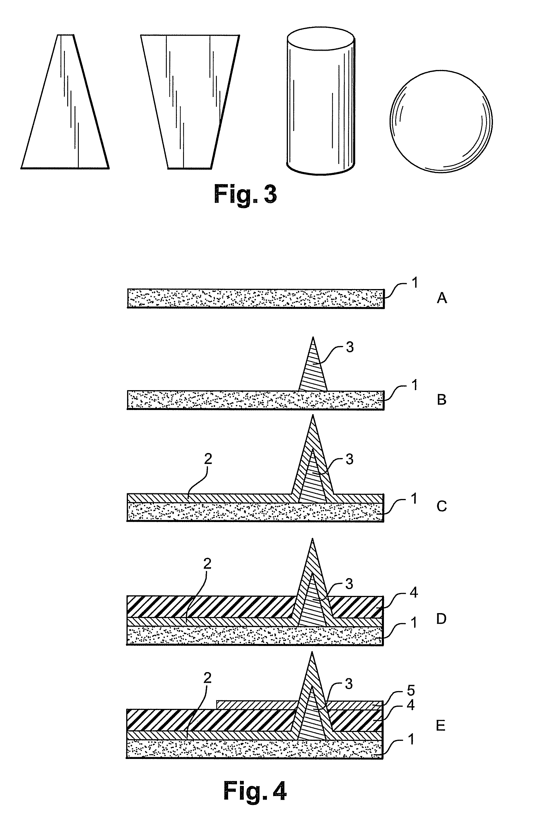 Method for making an electric interconnection between two conducting layers