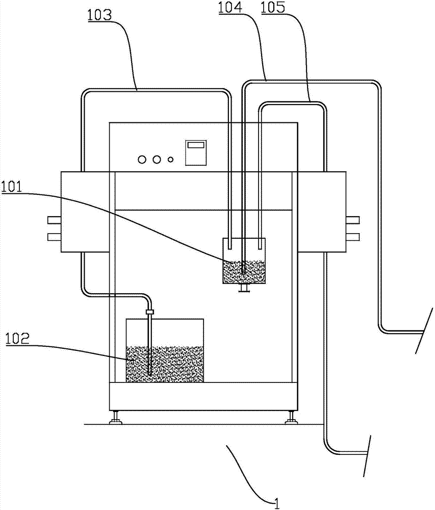 Closed-type powder spraying coating system