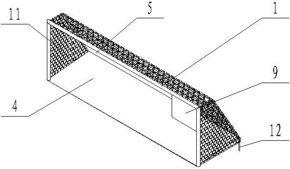 Automatic football training device