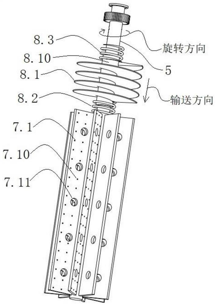 Dust removal and desulfurizing system for treating industrial waste gas by using viscous absorption liquid and treatment method