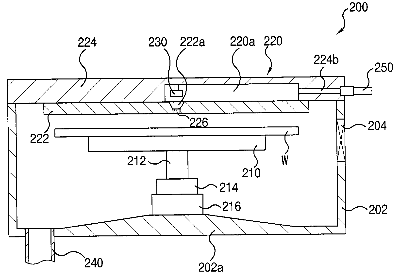 Apparatus for treating wafer