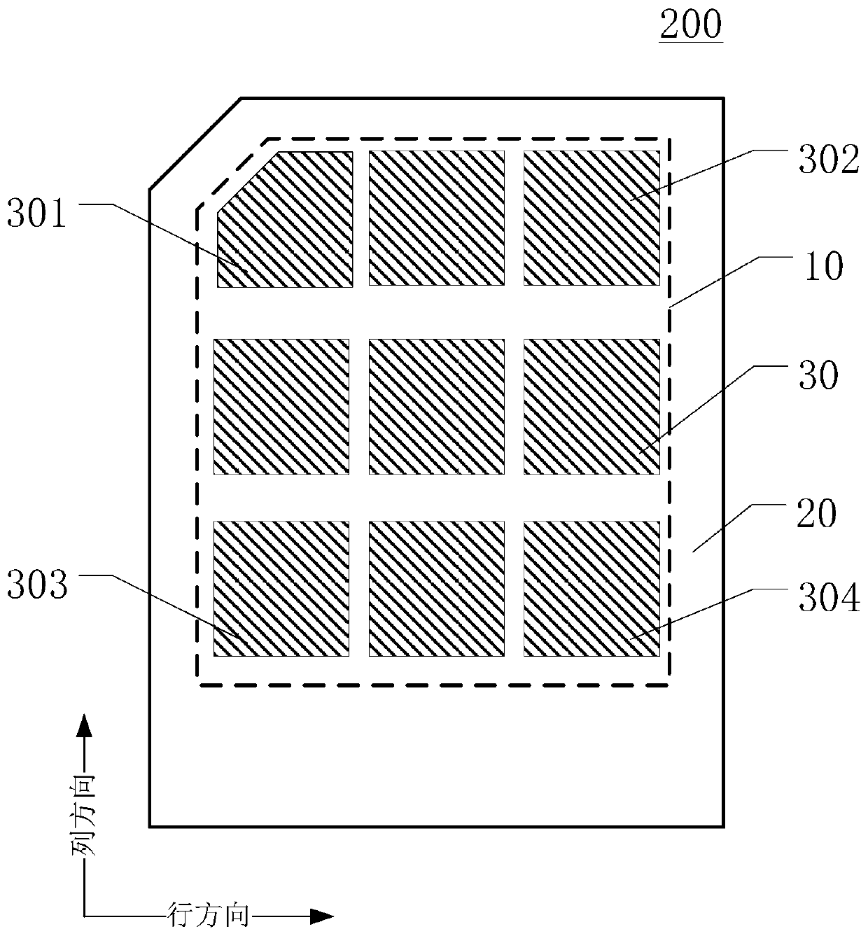 A special-shaped display panel and a display device