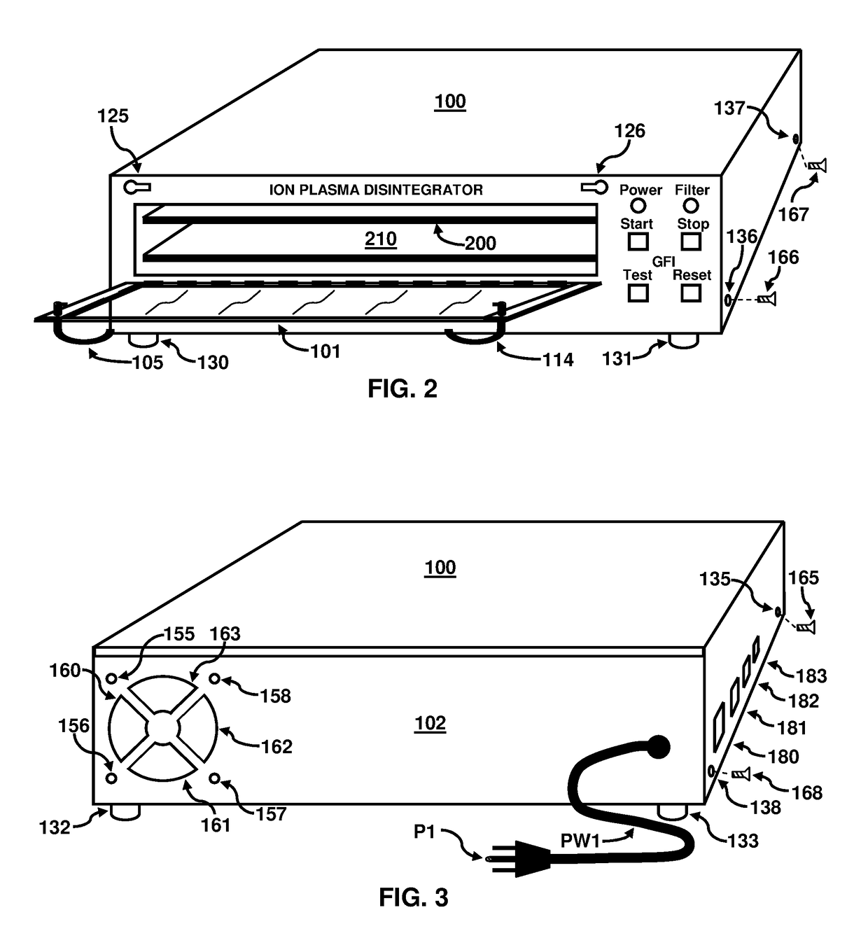 Ion plasma disintegrator