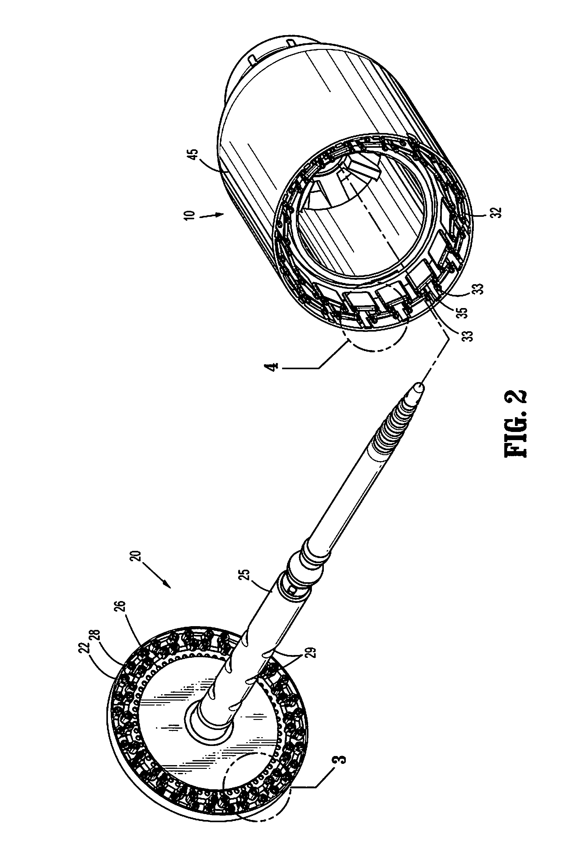 Surgical fastening apparatus