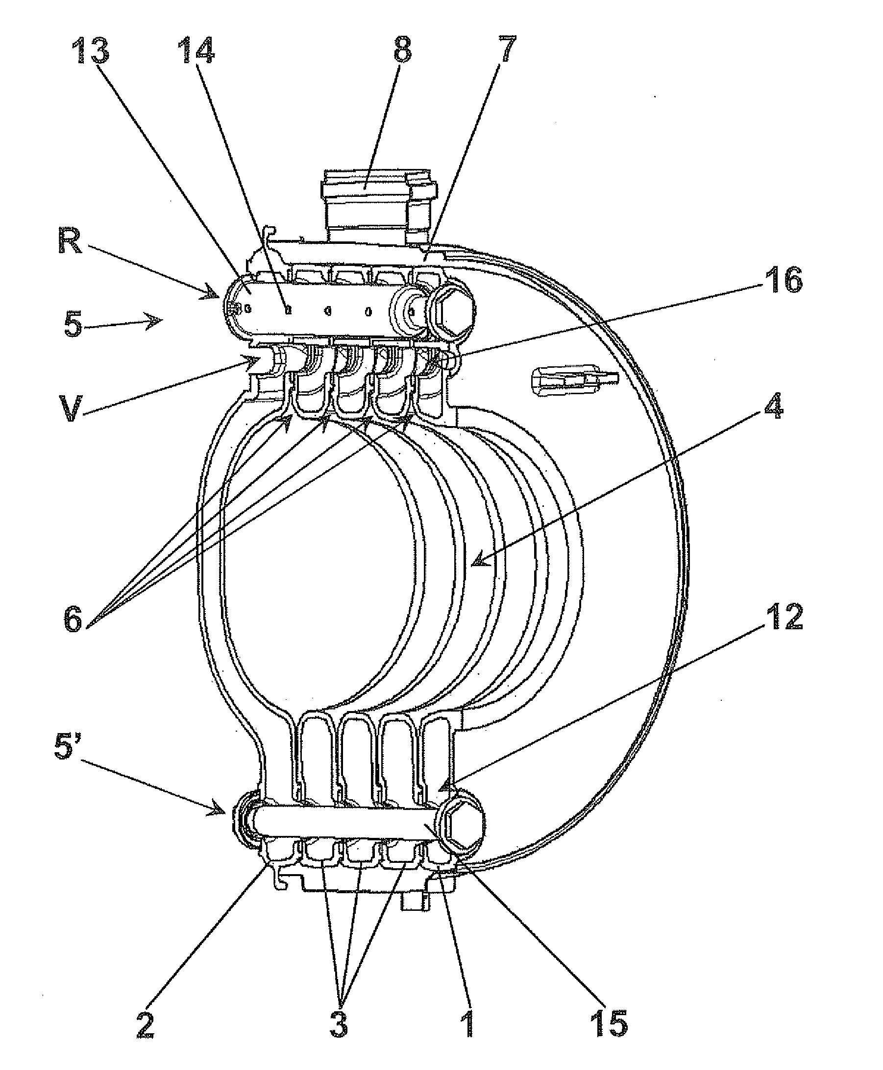 Sectional boiler