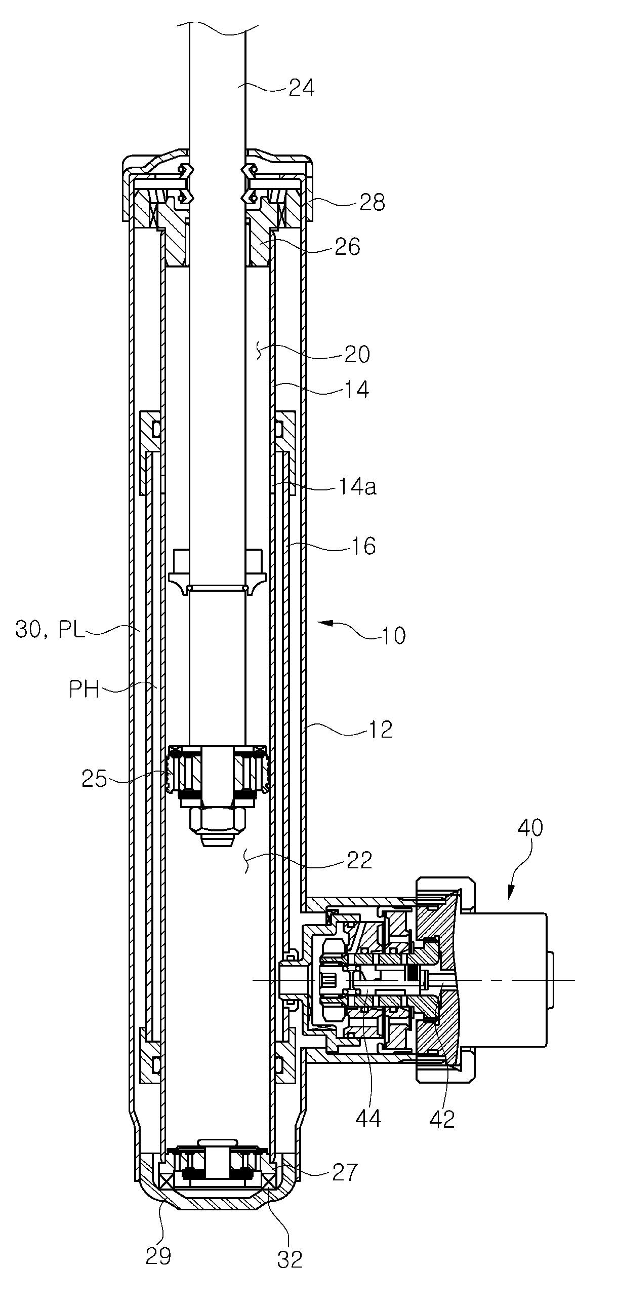 Damping force variable valve assembly and damping force variable shock absorber having the same