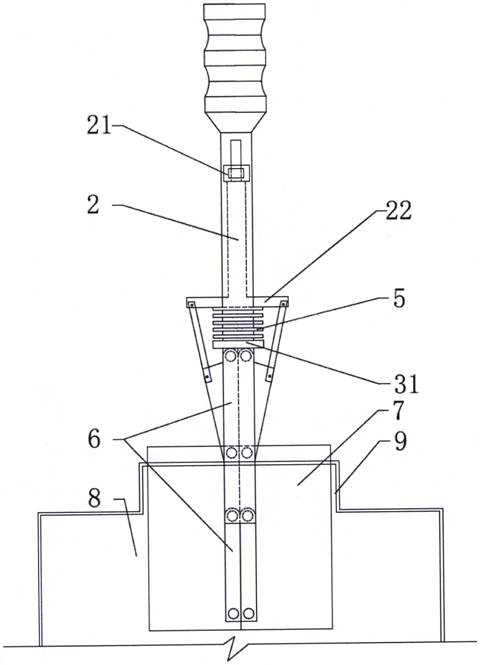 Deformation cleaning device