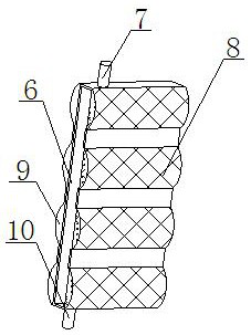 Electrolytic capacitor working electrolyte leakage-proof device