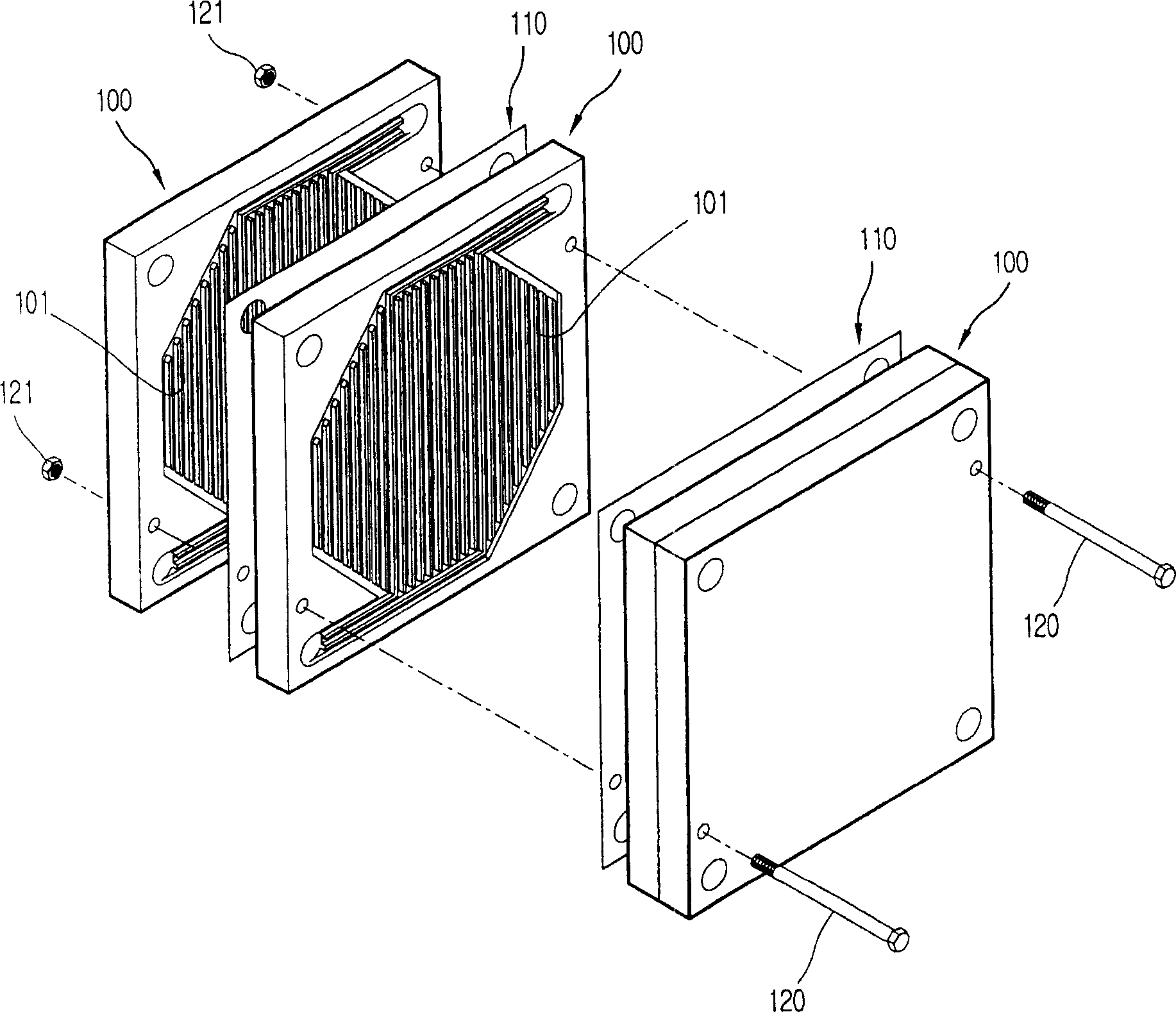 Bipolar plate of fuel cell